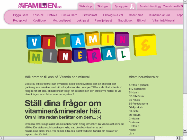 www.vitaminochmineral.se