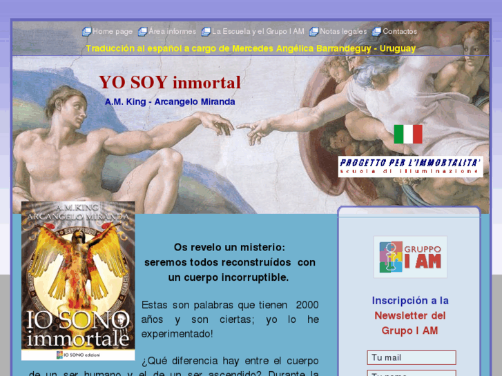 www.yosoyinmortal.es