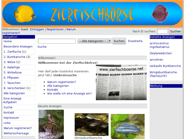 www.zierfischboerse.net