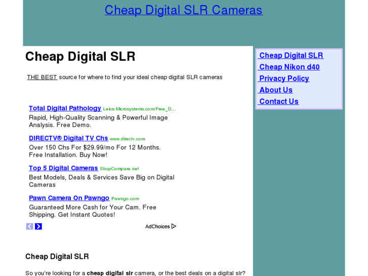 www.cheapdigitalslrs.com