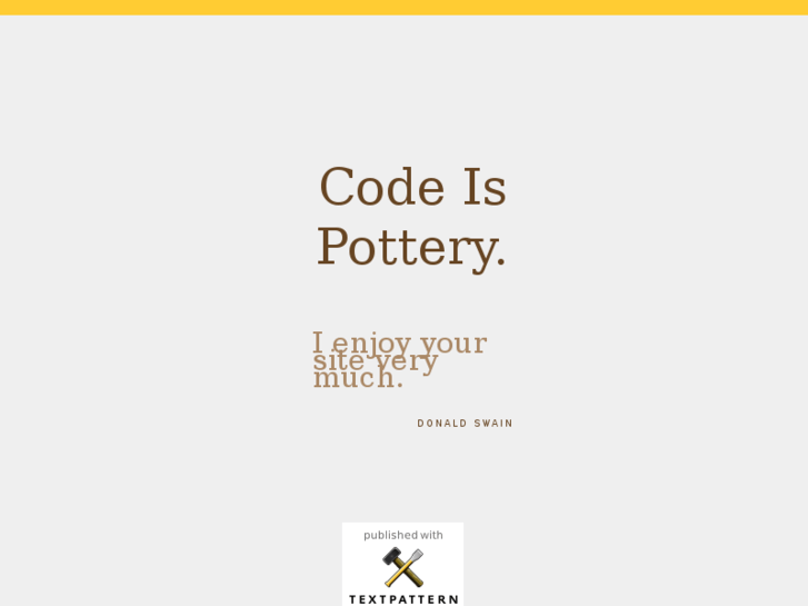 www.codeispottery.com