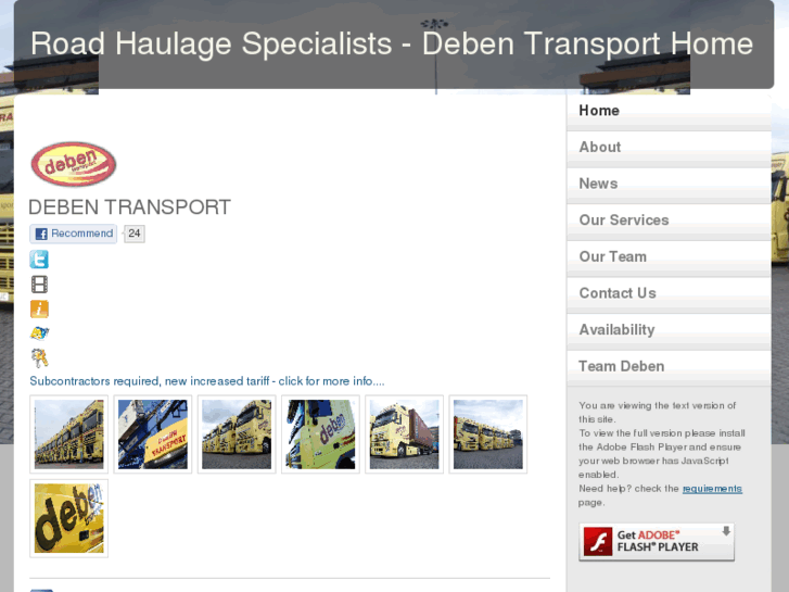 www.debentransport.com