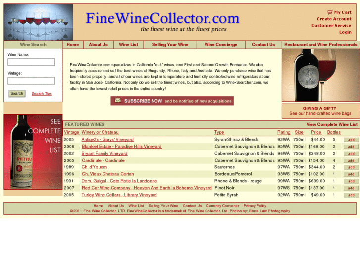 www.finewinecollector.com