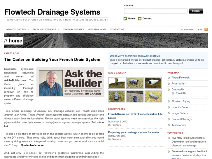 www.flowtechdrainage.com