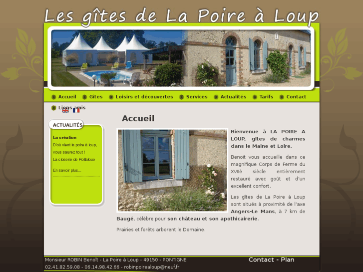 www.gites-lapoirealoup-loireanjou.com