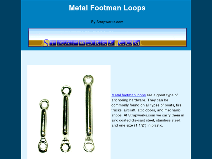 www.metalfootmanloops.com