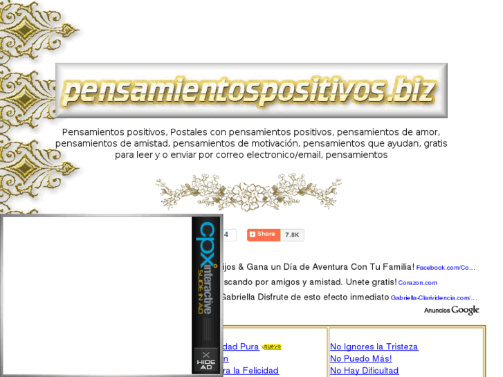 www.pensamientospositivos.biz