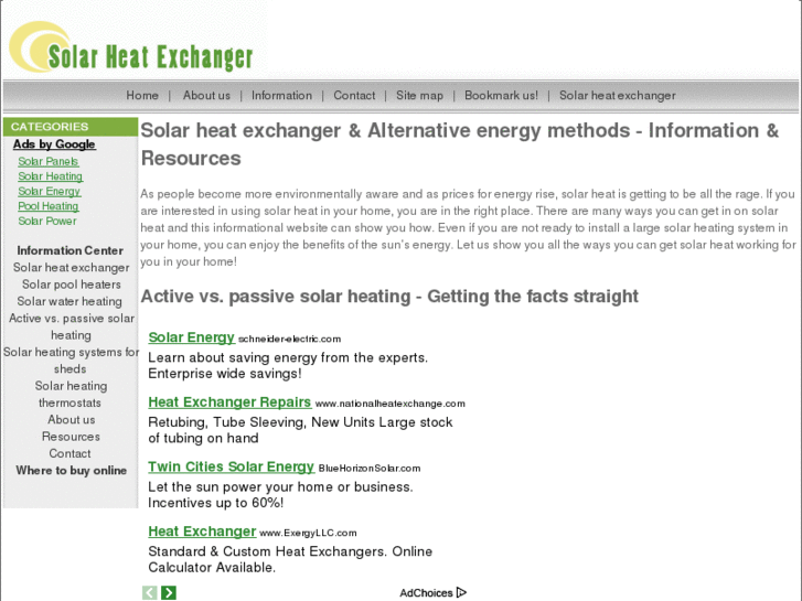 www.solarheatexchanger.info