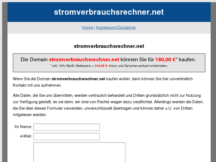 www.stromverbrauchsrechner.net