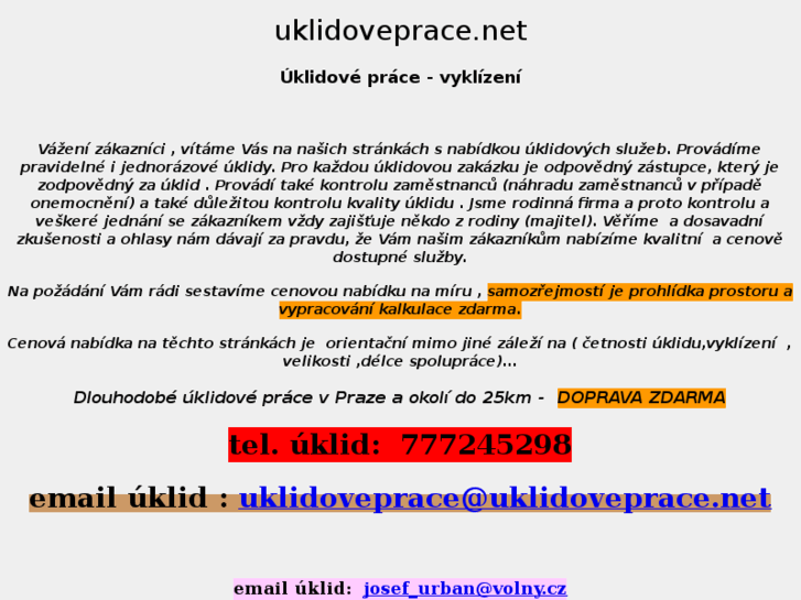 www.uklidoveprace.net