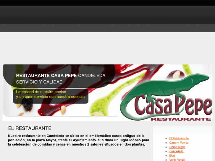 www.casapepecandeleda.es