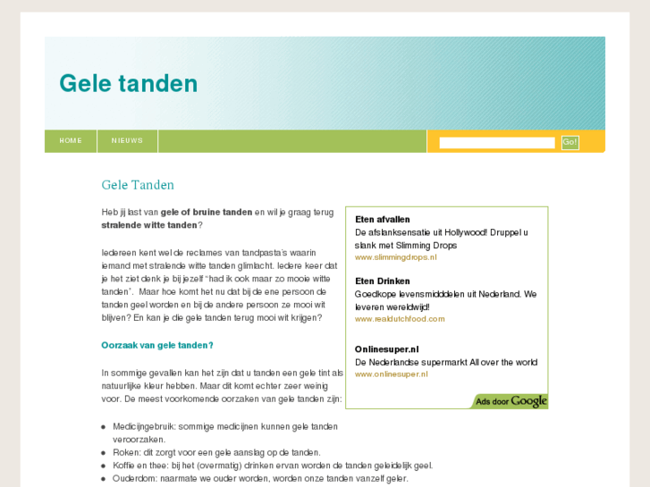 www.gele-tanden.com