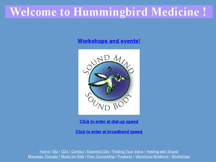 www.hummingbirdmedicine.com