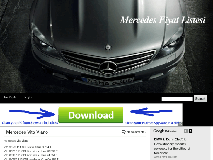 www.mercedesfiyatlistesi.com