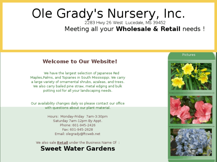 www.olegradysnursery.net