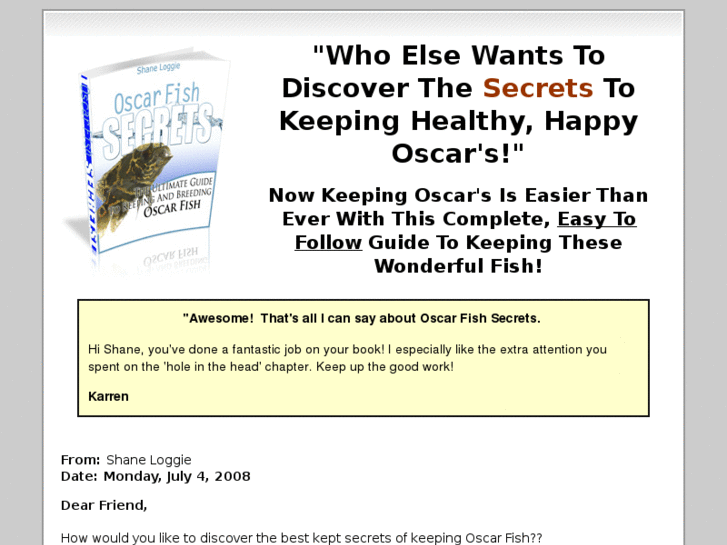 www.oscarfishsecrets.com