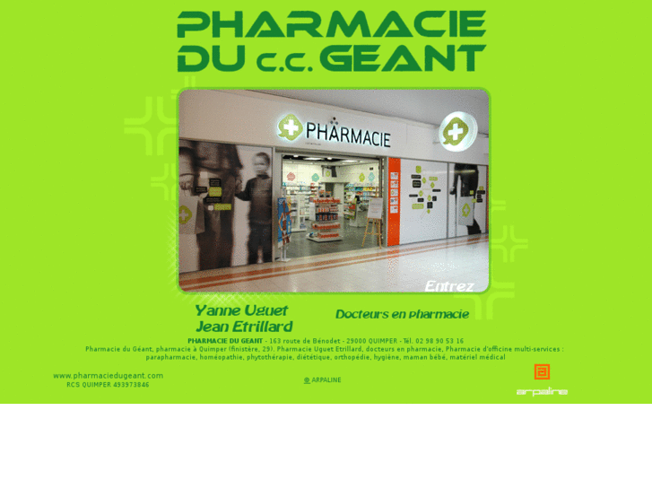 www.pharmaciedugeant.com