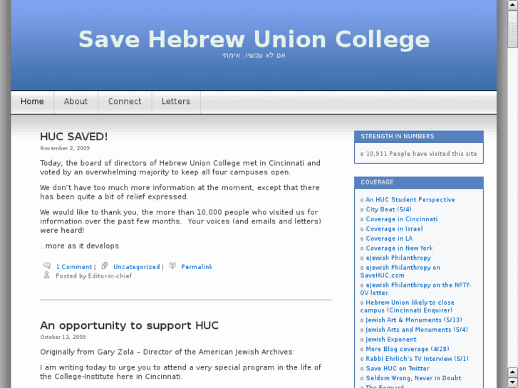 www.savehuc.com