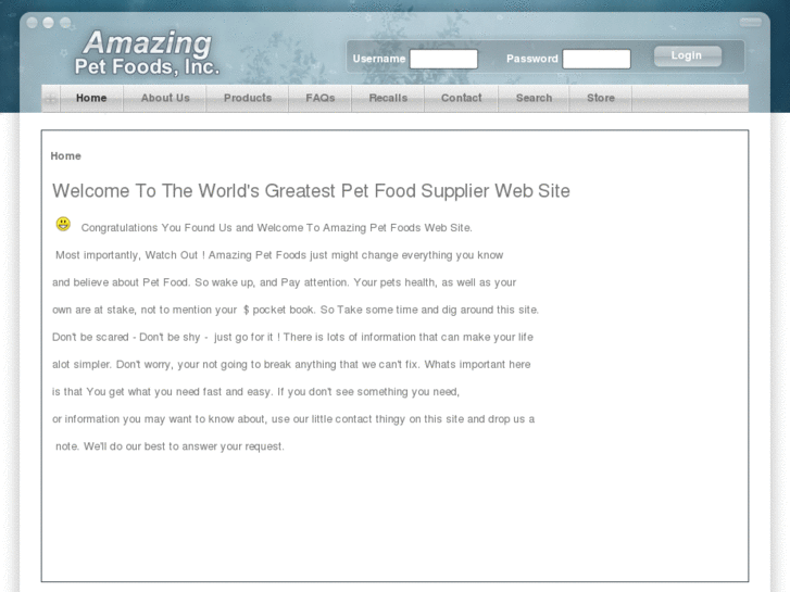 www.amazingpetfoods.com