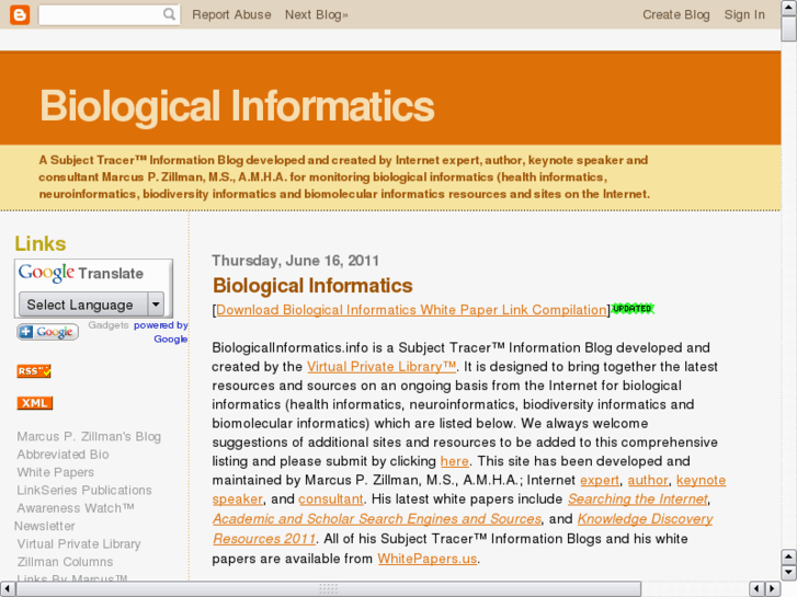 www.biologicalinformatics.info