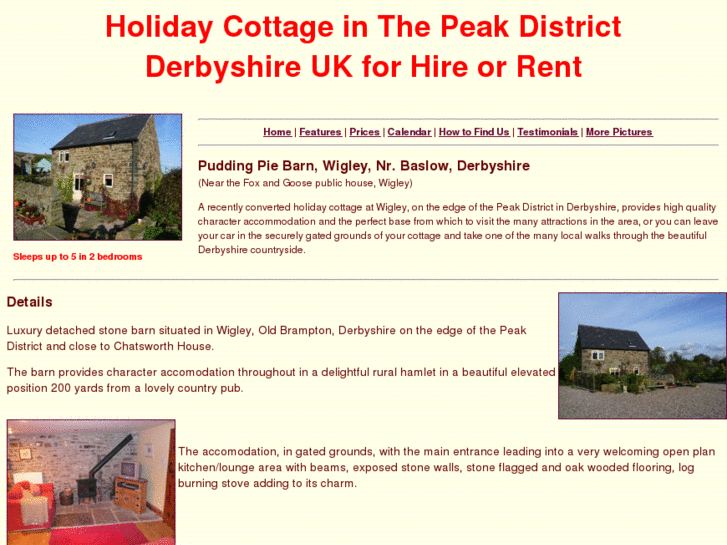 www.derbyshire-cottages.co.uk