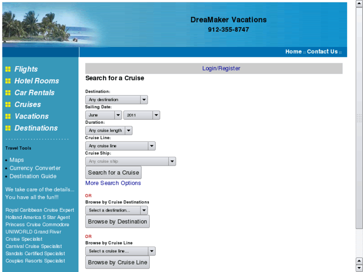 www.dreamakervacations.com
