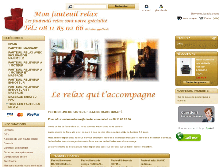 www.monfauteuilrelax.com