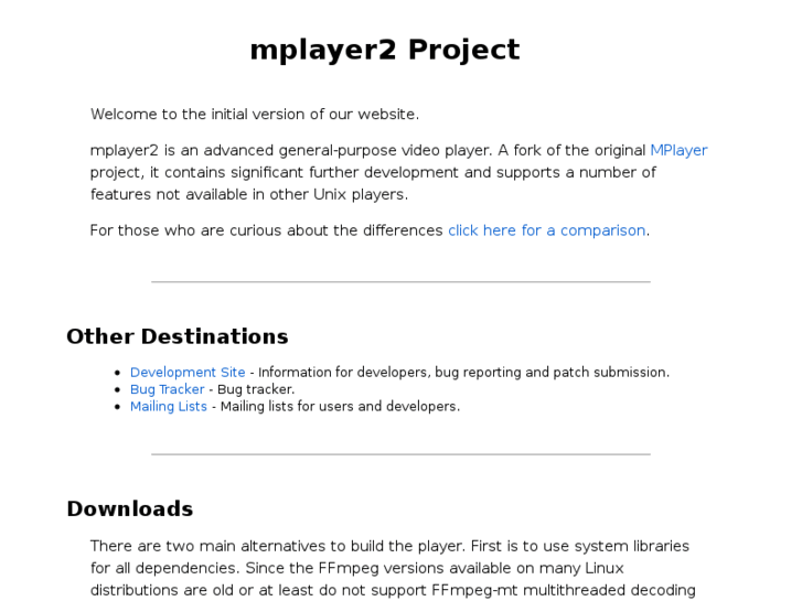 www.mplayer2.org