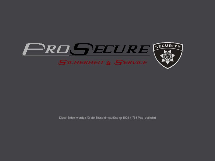 www.prosecure-sicherheit.com