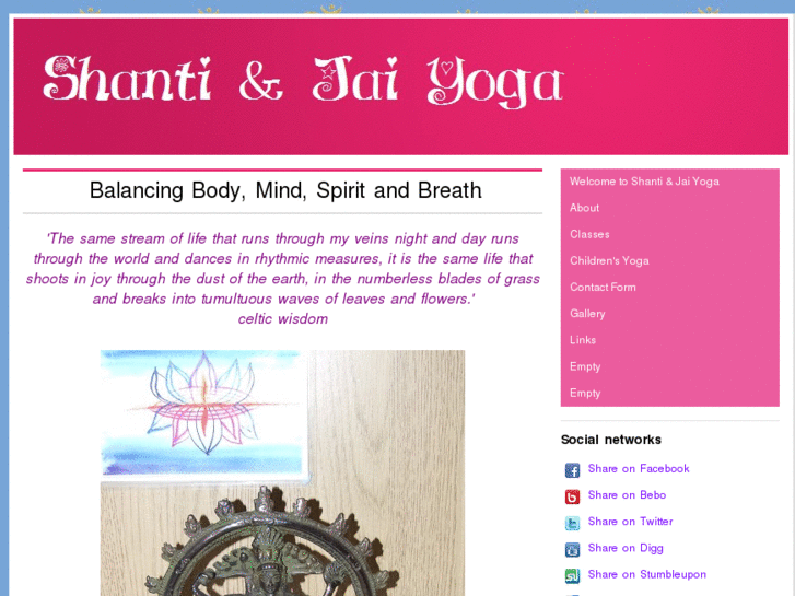 www.shantiandjaiyoga.com