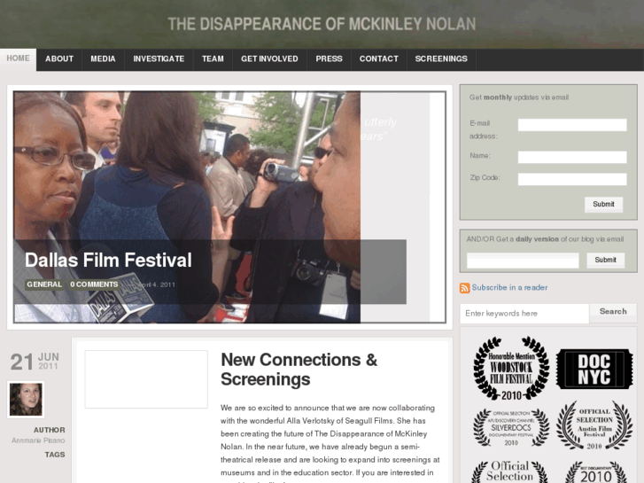 www.thedisappearanceofmckinleynolan.com