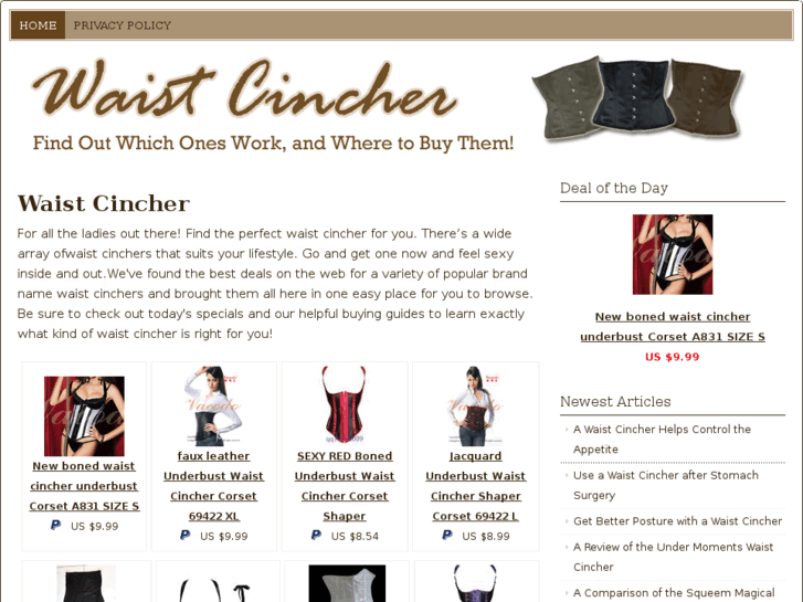 www.waistcincher.org