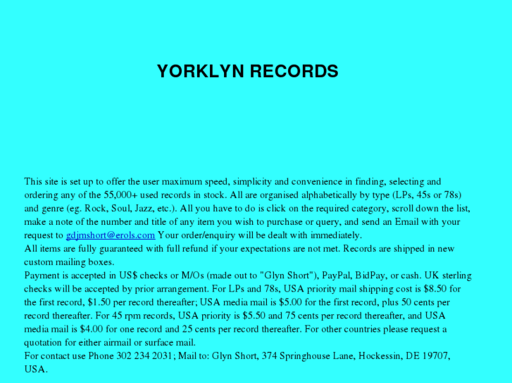 www.yorklynrecords.com