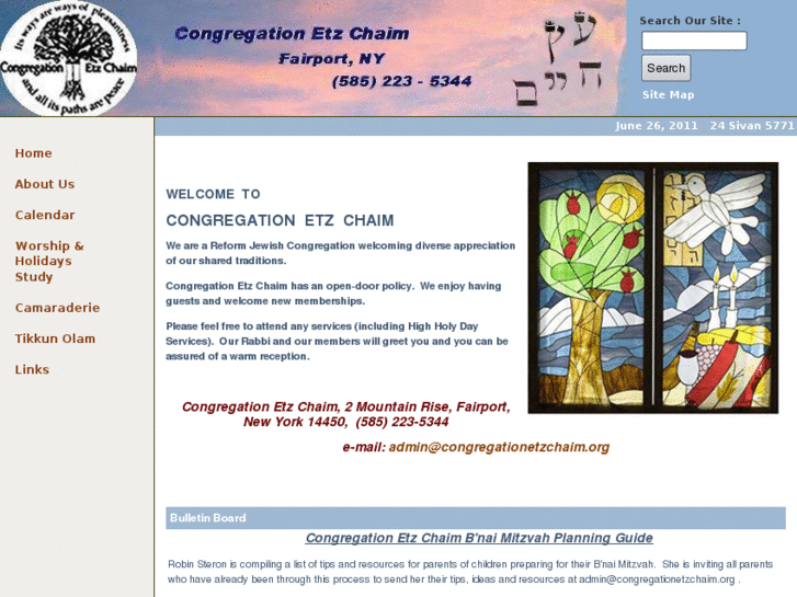 www.congregationetzchaim.org