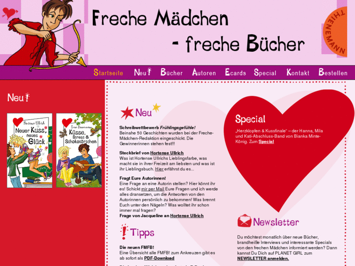 www.frechemaedchenfrechebuecher.de