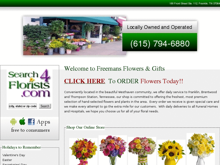 www.freemansflowersandgifts.com