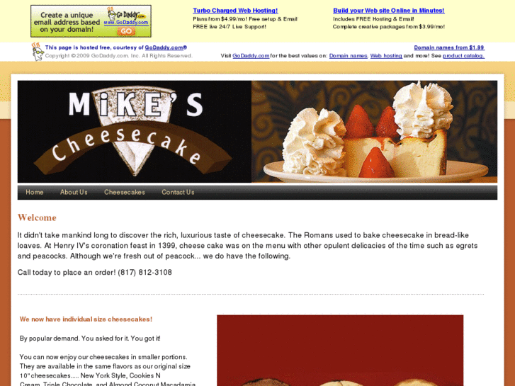 www.mikescheesecake.com