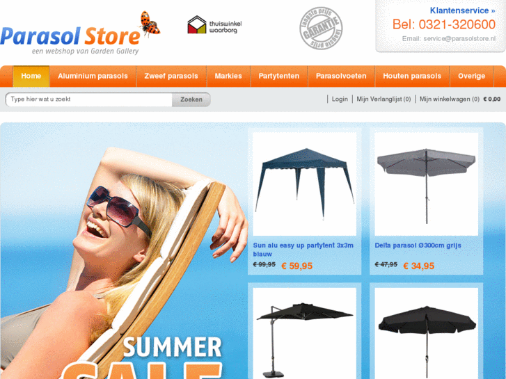 www.parasolstore.nl