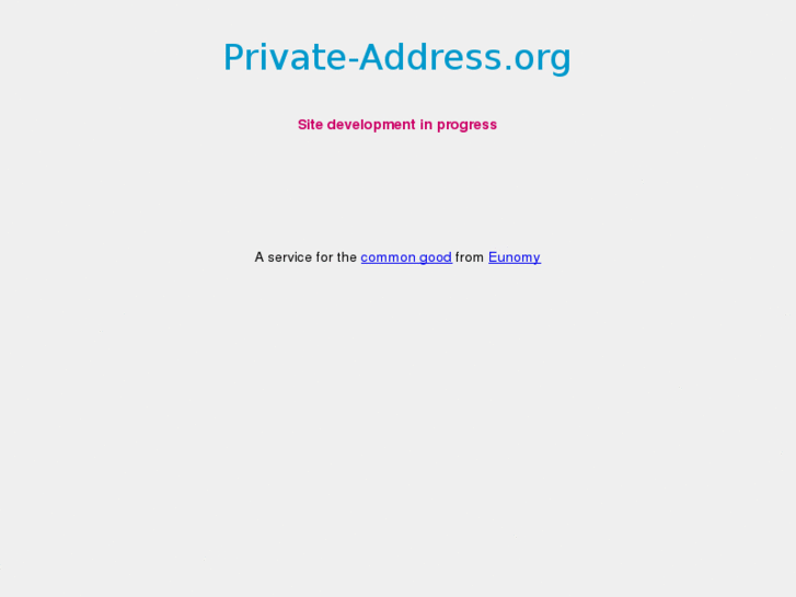 www.private-address.com