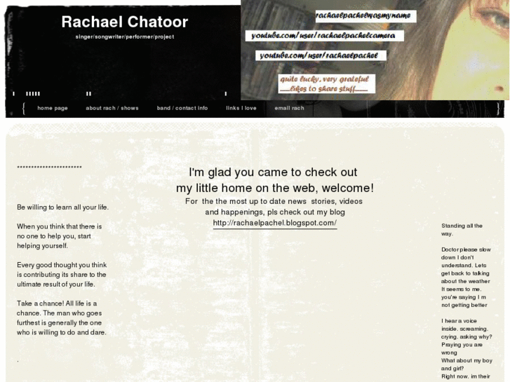 www.rachaelchatoor.com