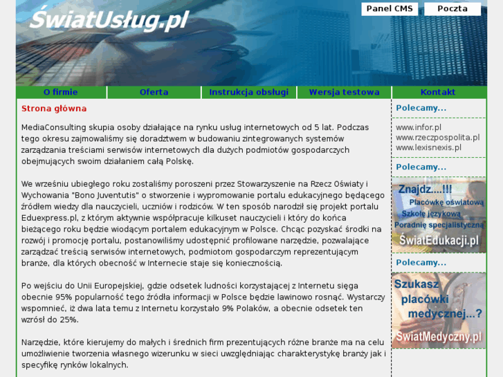 www.swiatuslug.pl