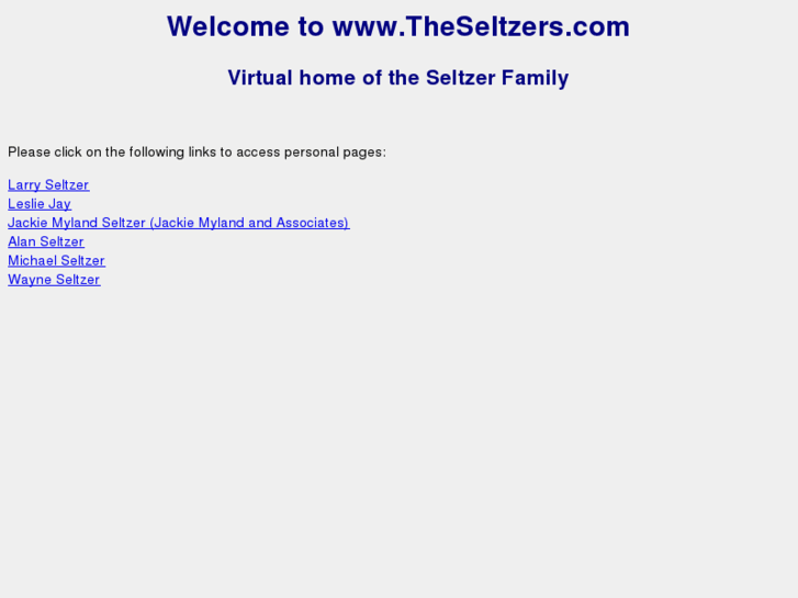 www.theseltzers.com