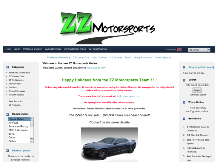 www.zzmotorsports.com