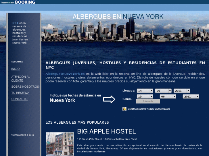 www.alberguesnuevayork.es