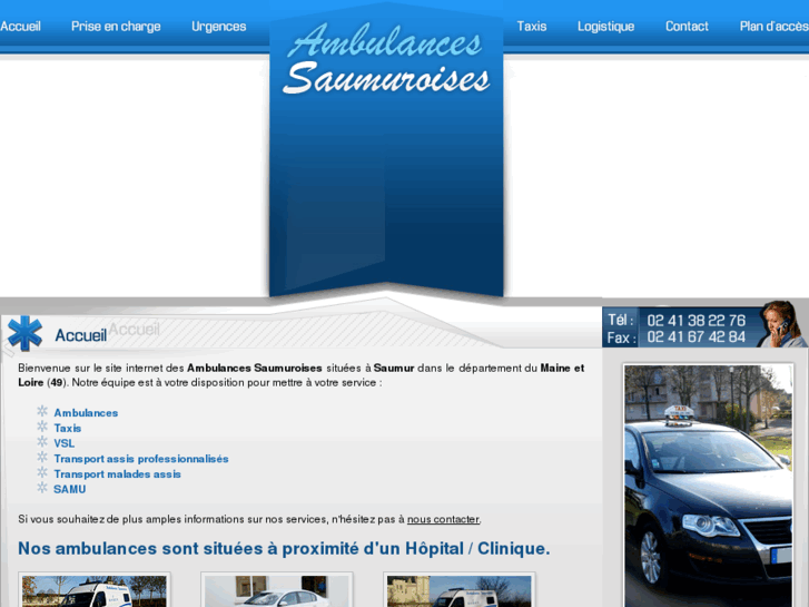 www.ambulances-saumur.com