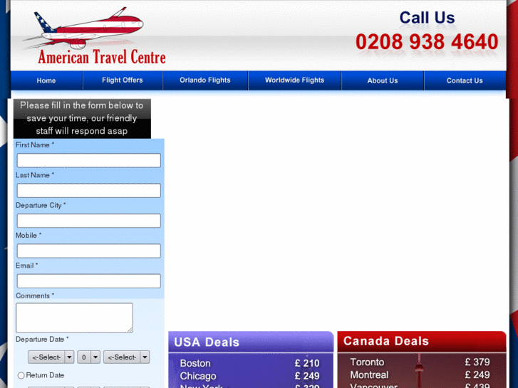 www.americantravelcentre.com