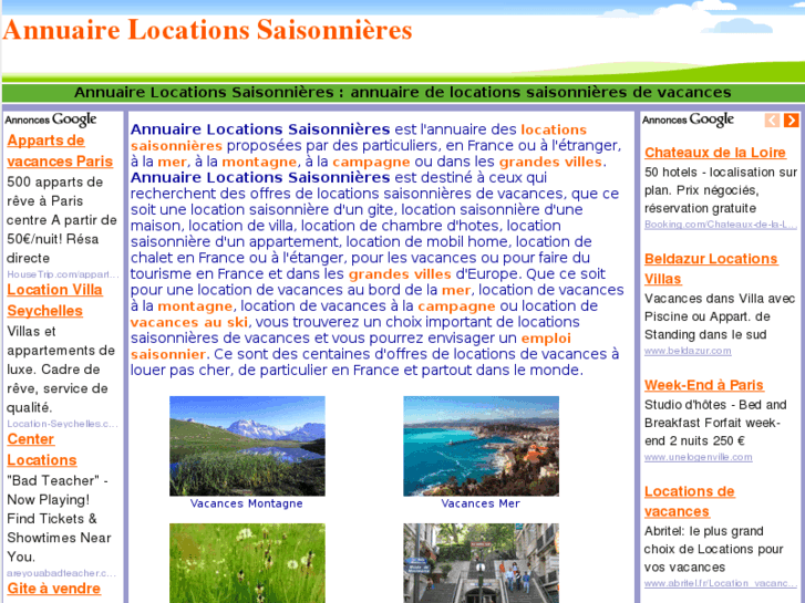www.annuaire-locations-saisonnieres.info