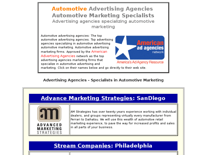 www.automotivemarketingagencies.com