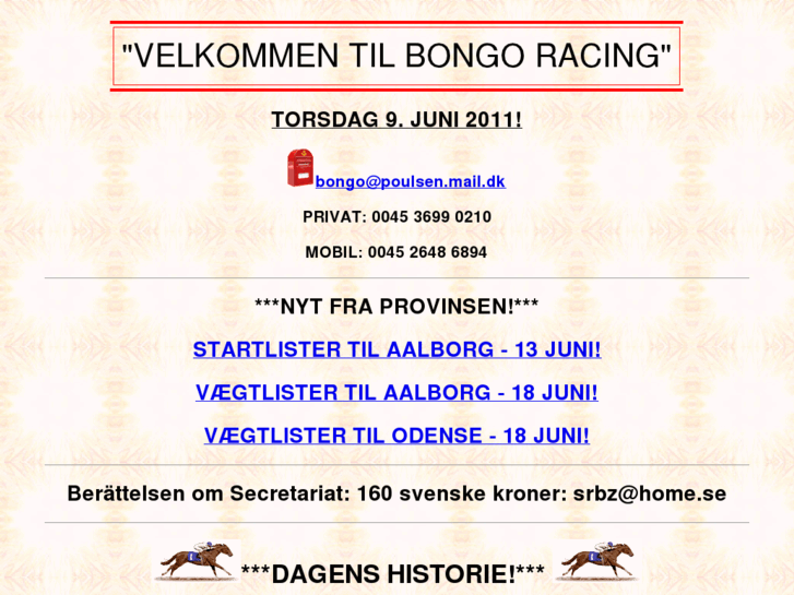 www.bongoracing.dk