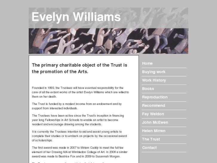 www.evelynwilliamstrust.org